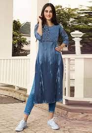 kurti with jeans