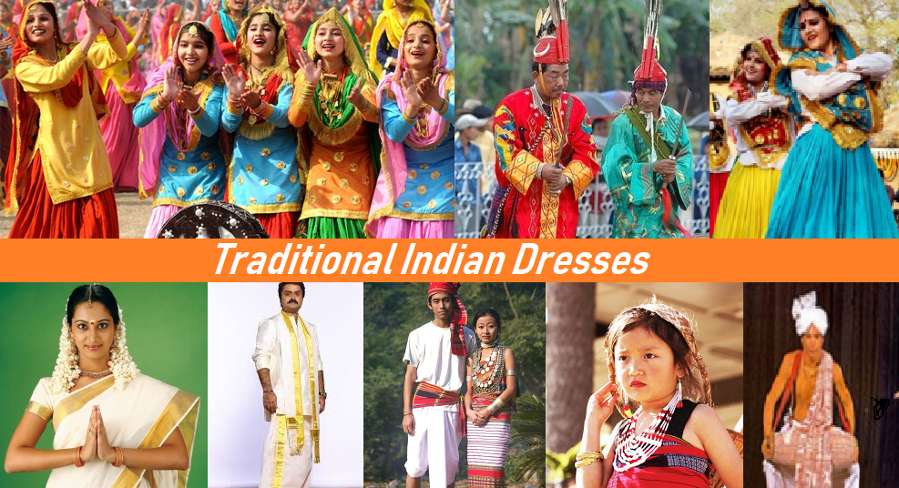 traditional dresses of different states of india
