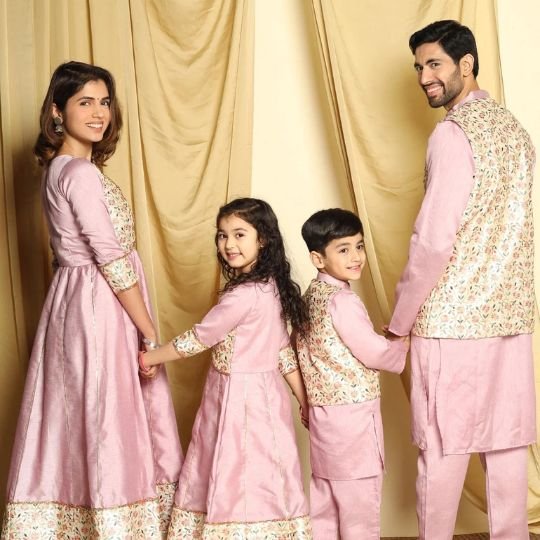 Family Matching Traditional Outfits